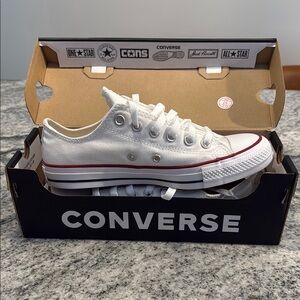 Converse White Low-Top Sneakers